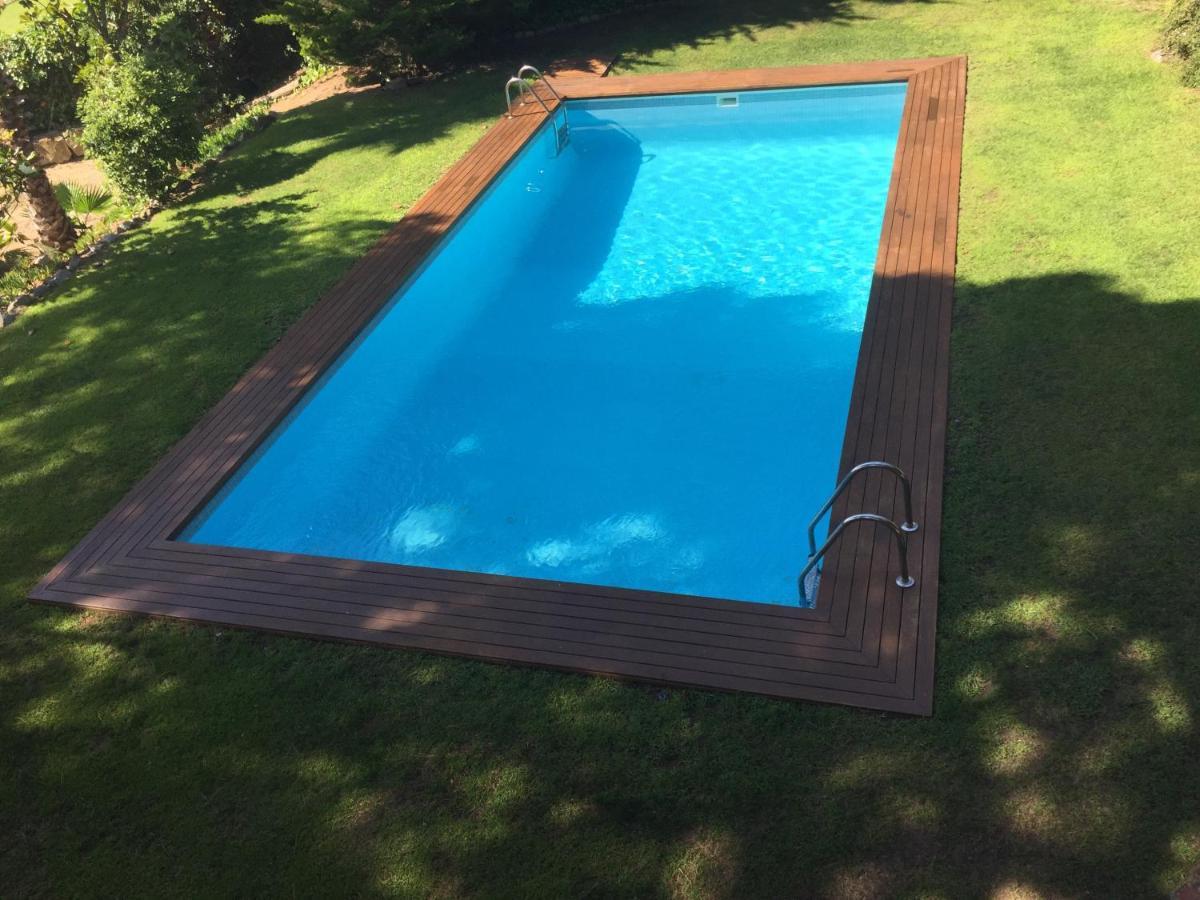 Apartamento Aislado Jardin Y Piscina Sant Andreu de Llavaneres Esterno foto